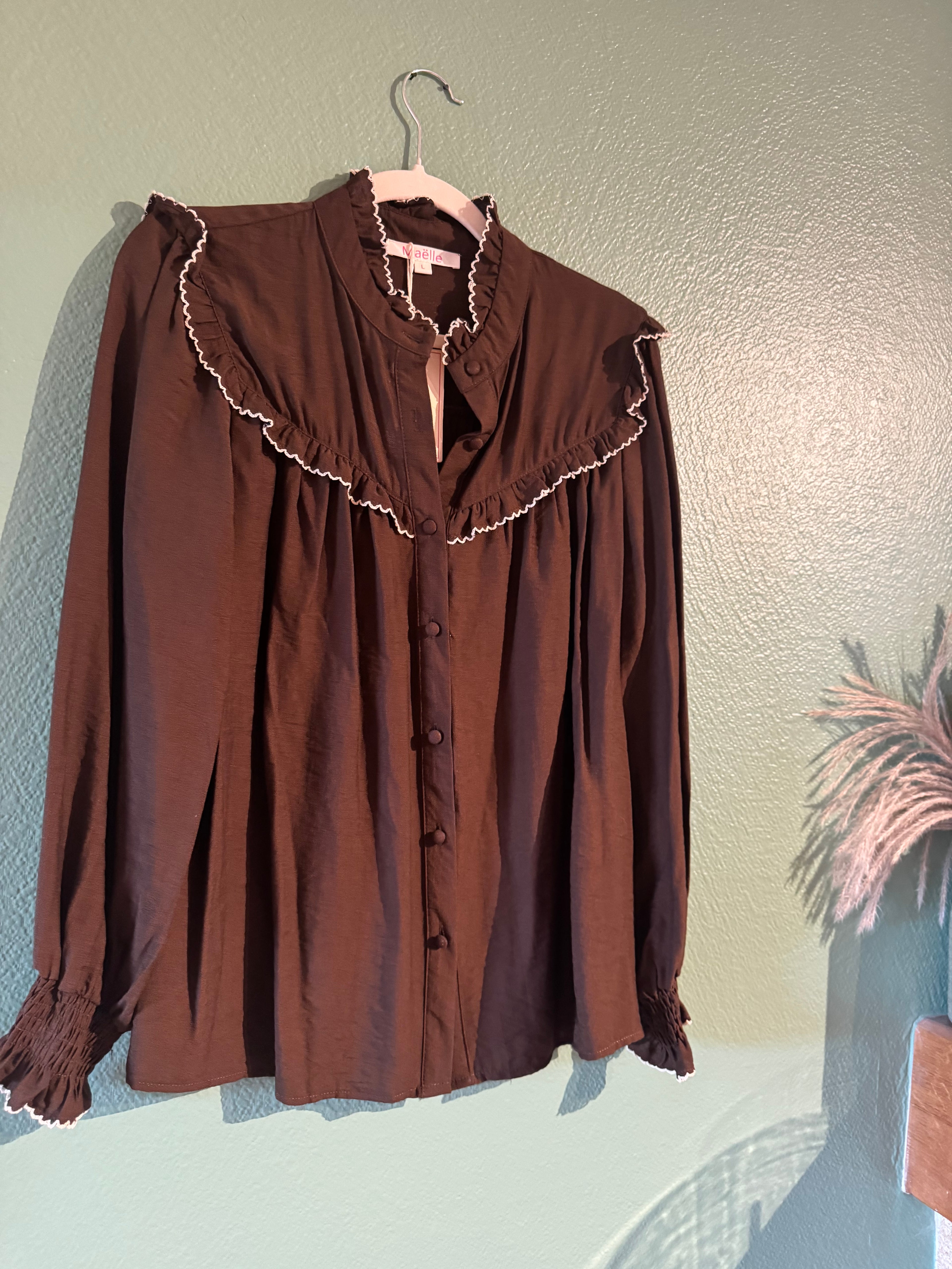 Blouse Marron