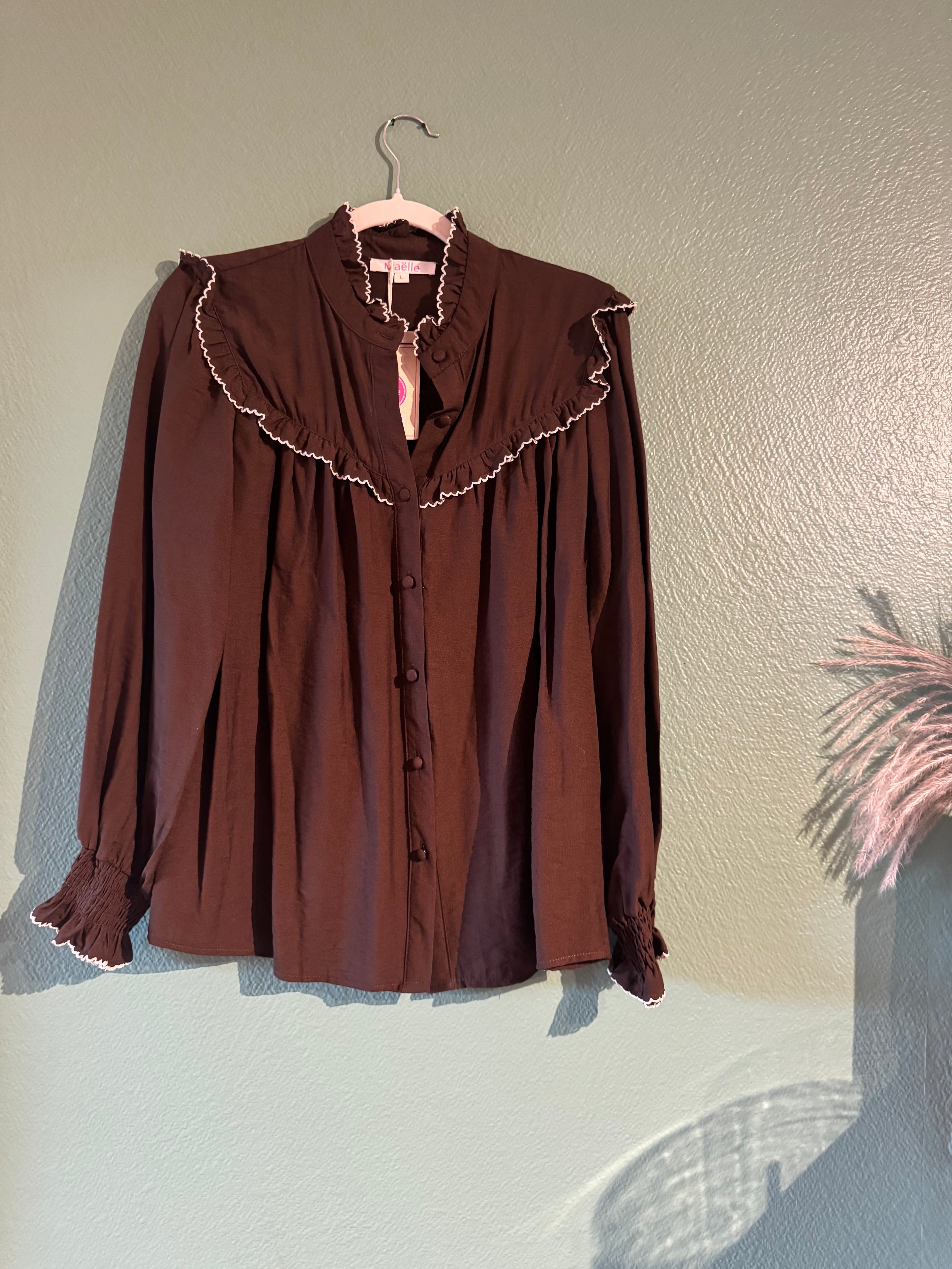 Blouse Marron