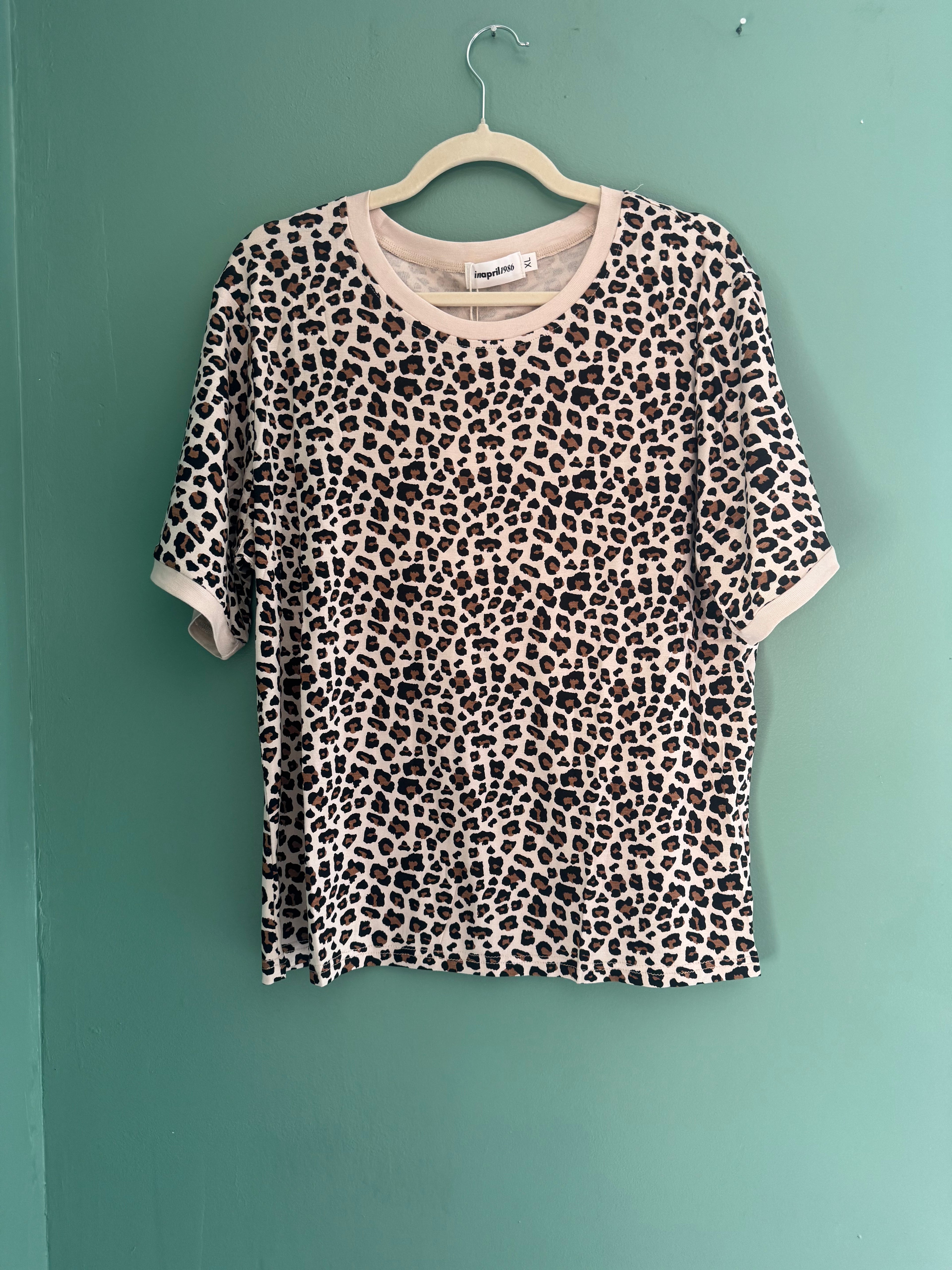 T-shirt léopard