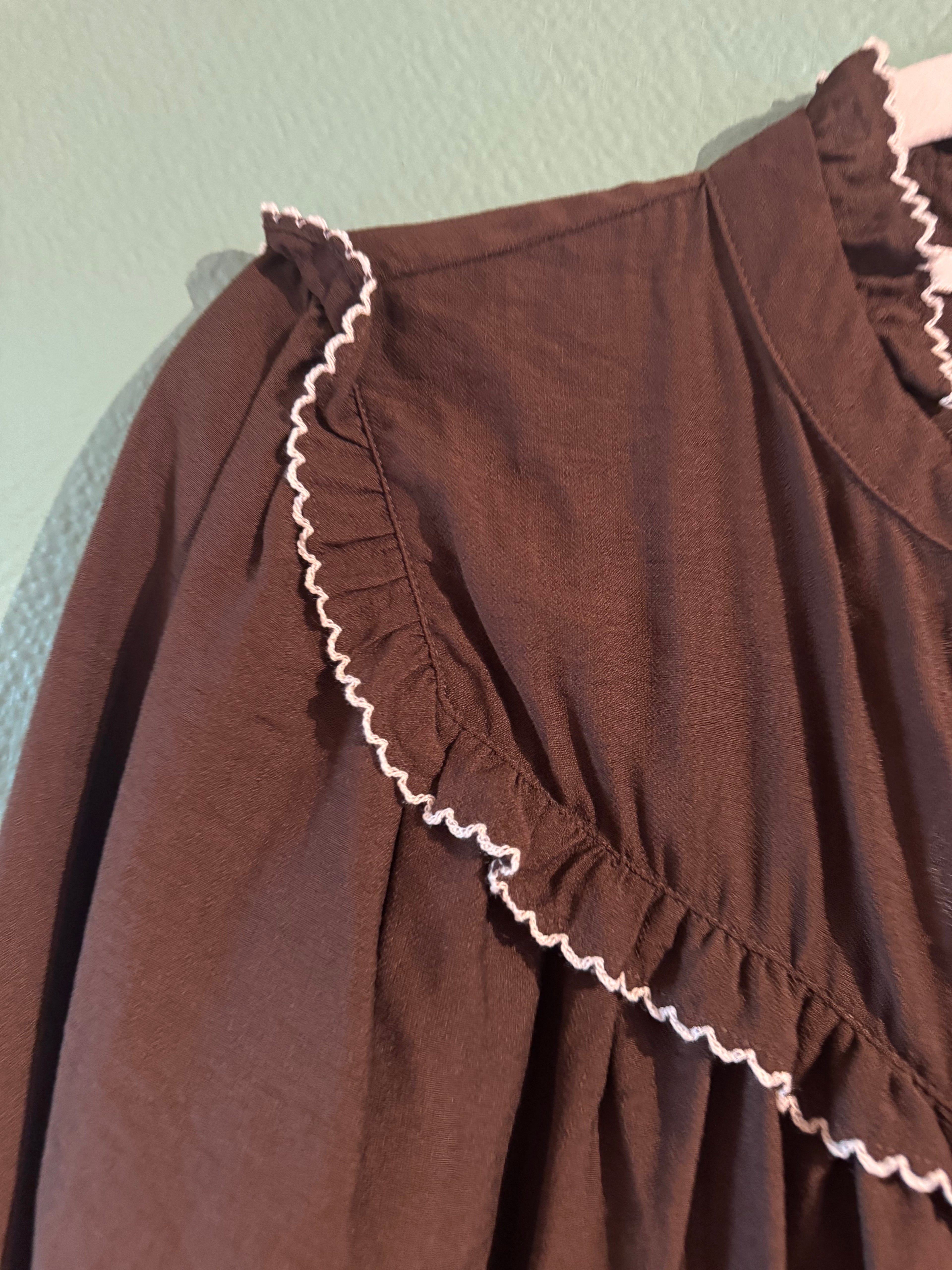 Blouse Marron