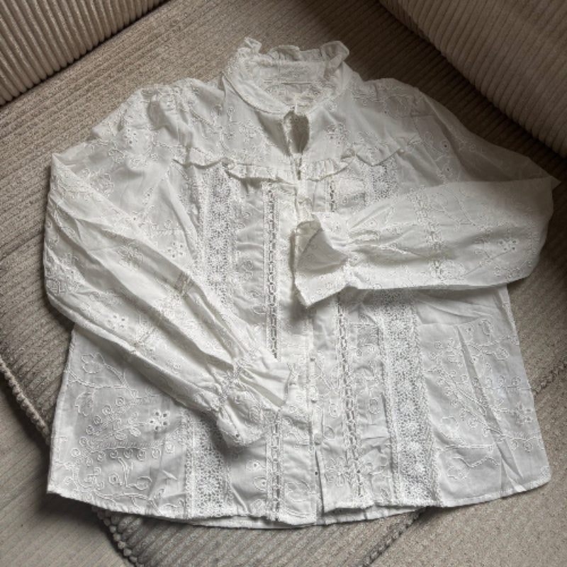 Chemise Joséphine à Broderie