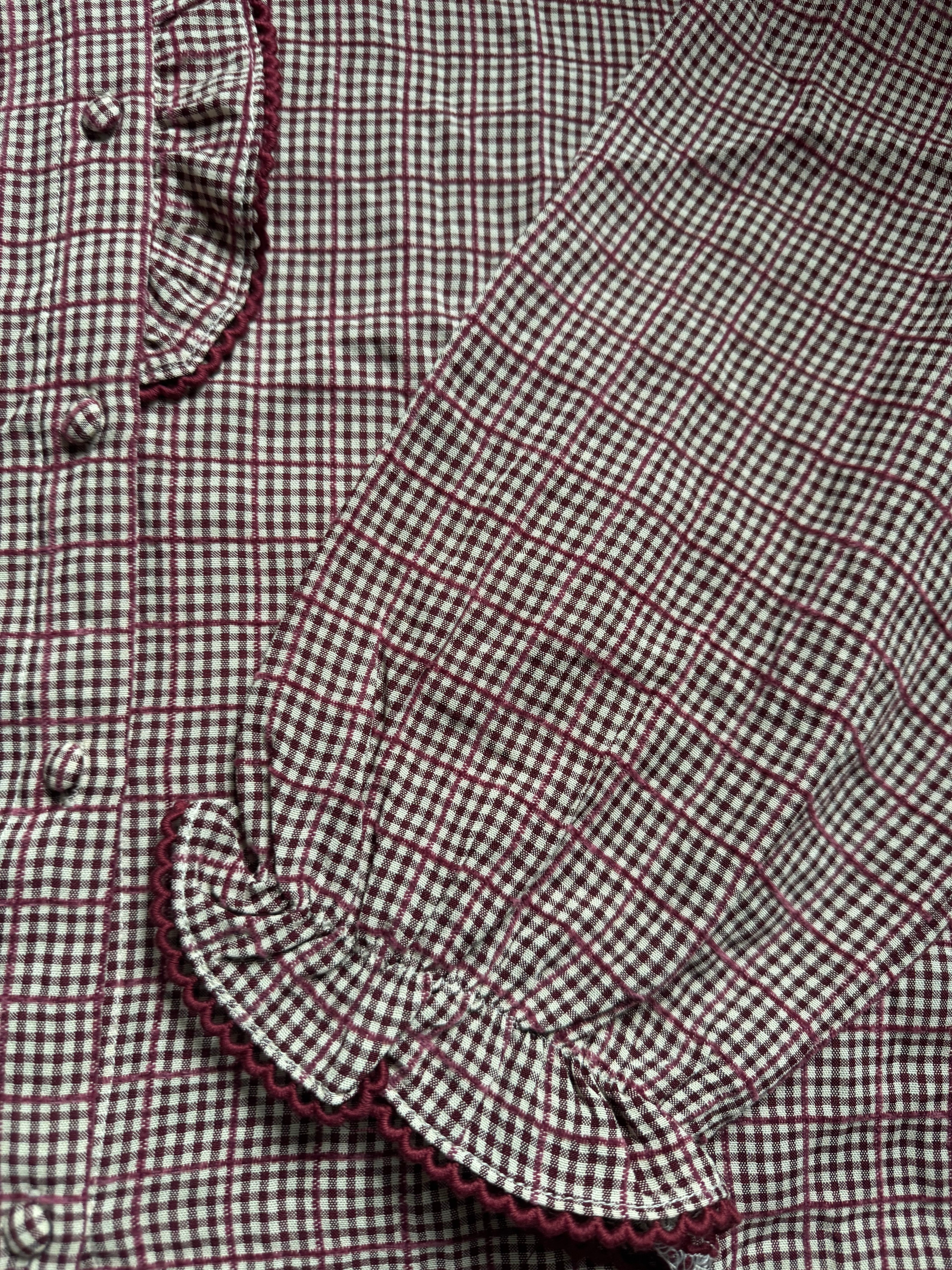 Blouse Romy Bordeaux