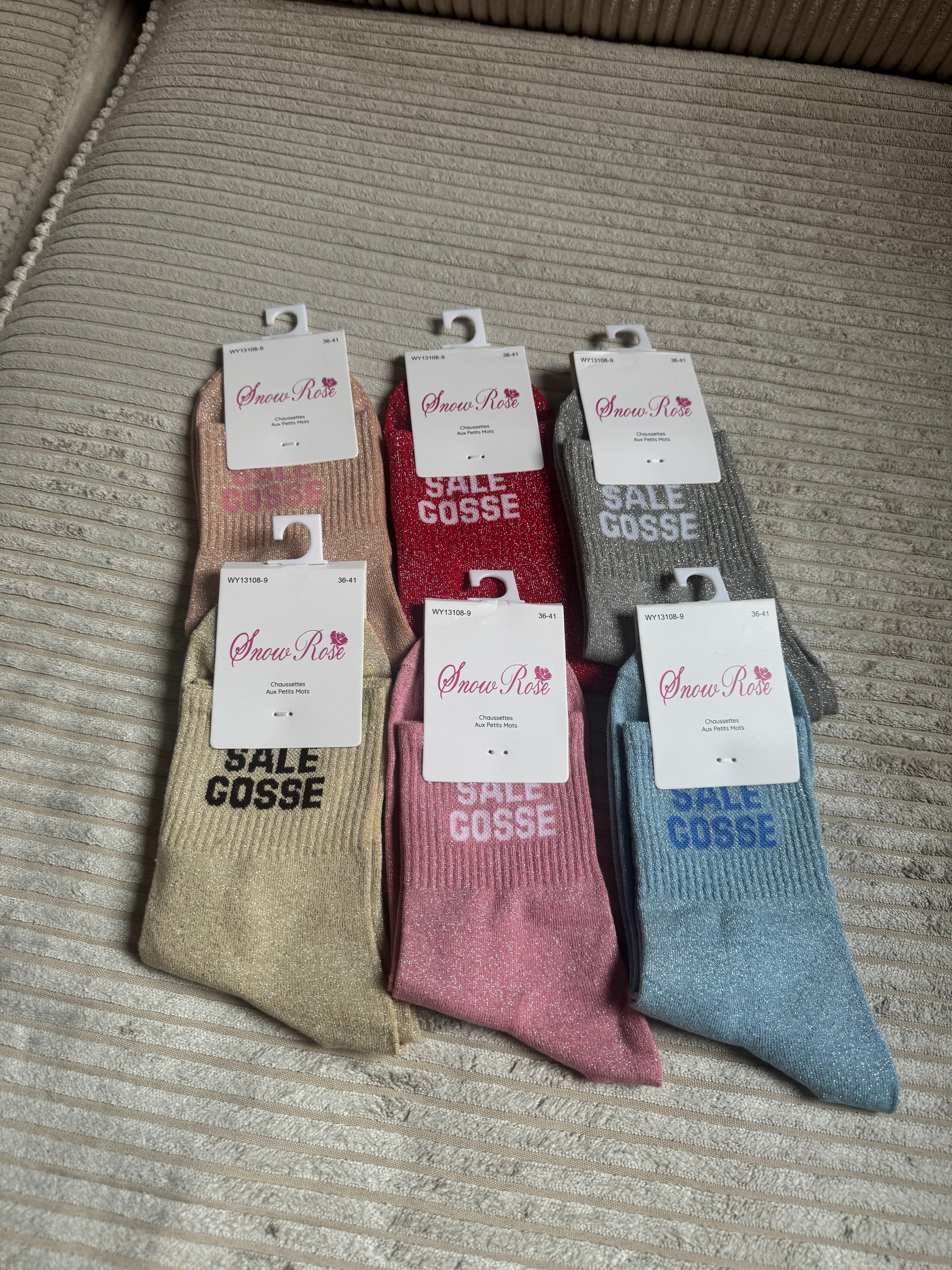 Chaussettes Sale Gosse ✨