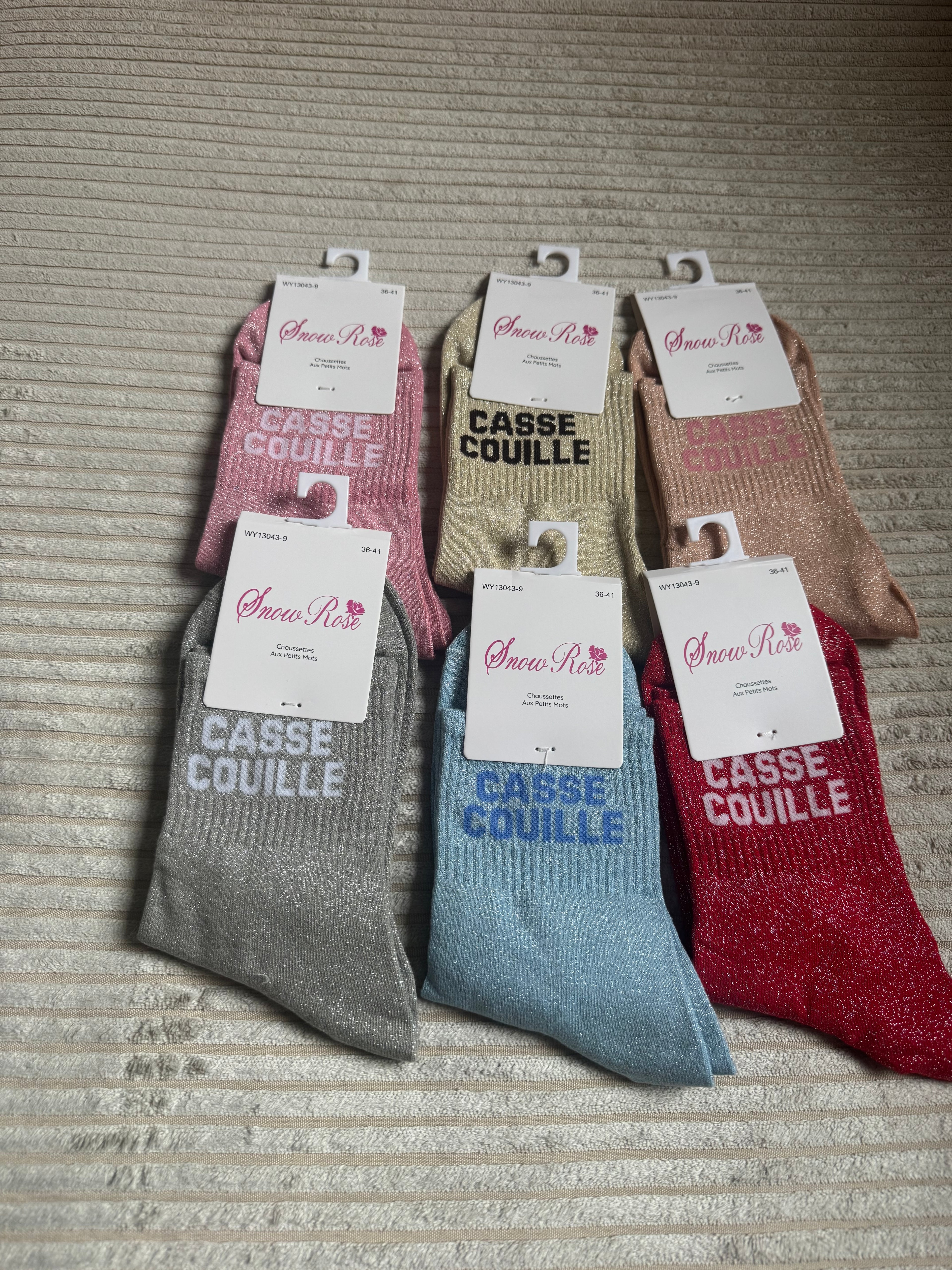 Chaussettes Casse couille ✨