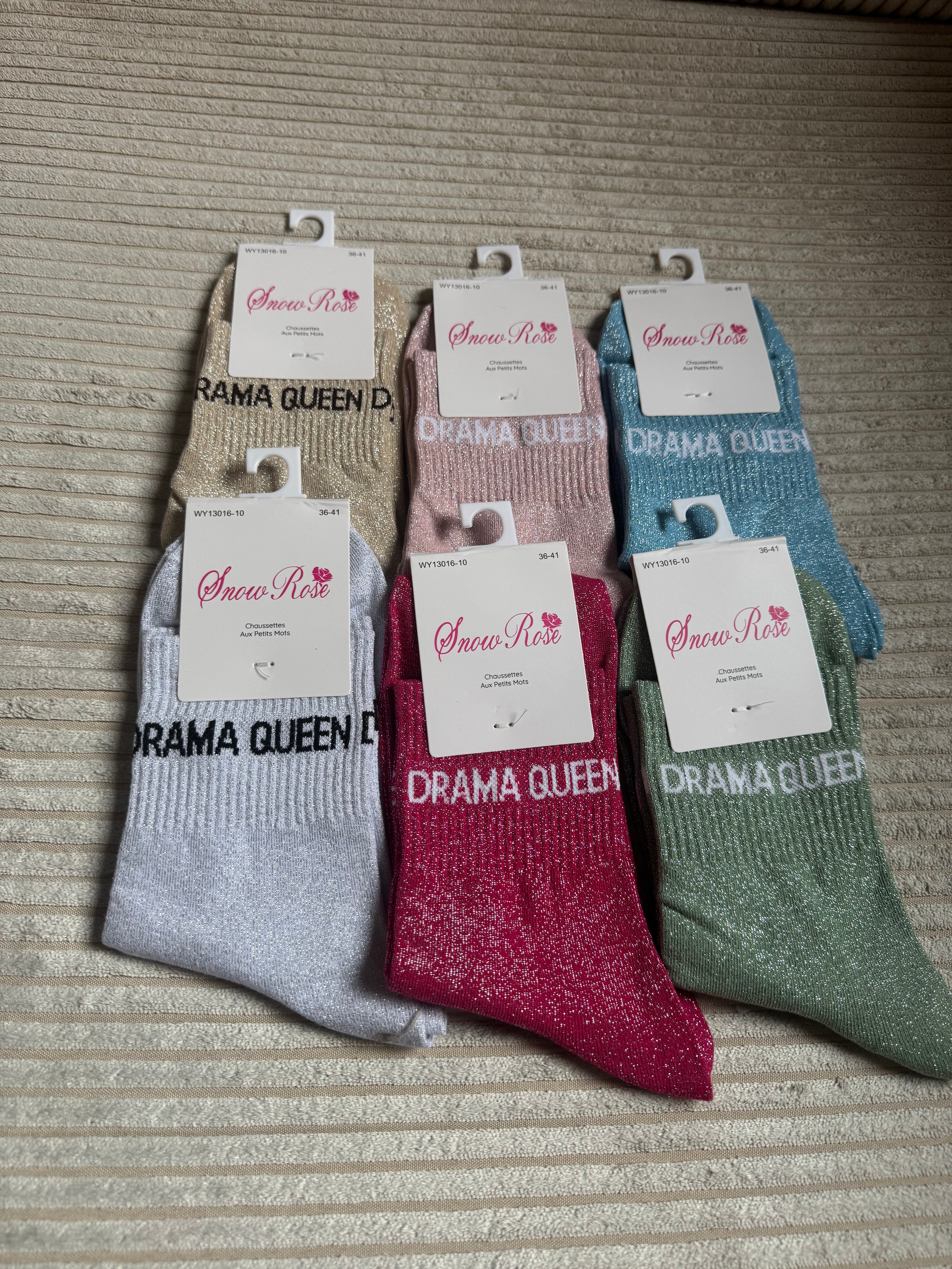 Chaussettes Drama Queen ✨